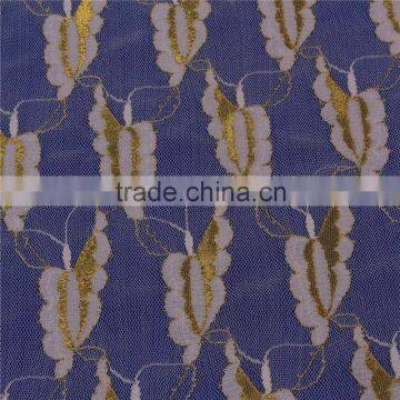 Hot Sales Nigerian African Gold George Lace Style With Elastic photo-5