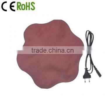 flower shape rechargeable electric leg warmer massage hand warmer electric body warmer