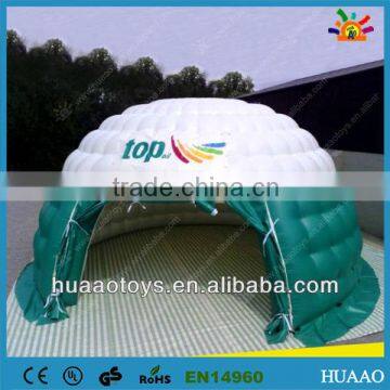 Commercial strong pvc inflatable dome tent for sale