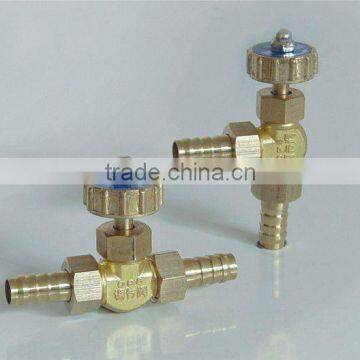 brass pneumatic needle valve