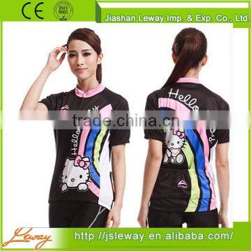 Women's fashional Cycling short sleeve jersey