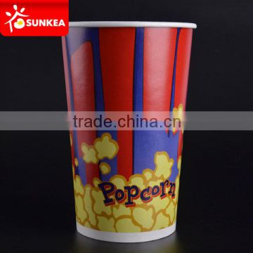 Printed with customized logo popcorn buckets