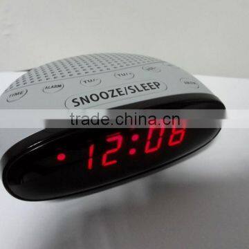 Manufacturers supply multi-function clock radio , elegant FM/AM radio electronic clock