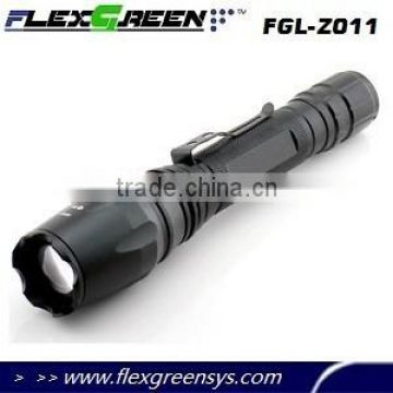 rechargable 18650 battery zoom function T6 LED torch