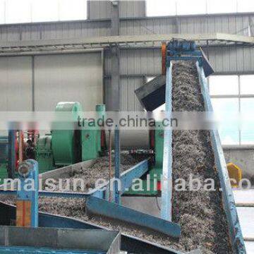 truck tire recycling line waste management from Jiangyin Maisun