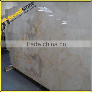 Big size USA natural stone onyx slabs, Premuim marble onyx slab price