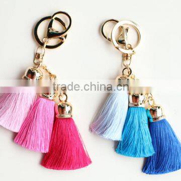 Gradiente Tassel Keychain Key Fob With Lobster Clip Bag Accessories photo-6