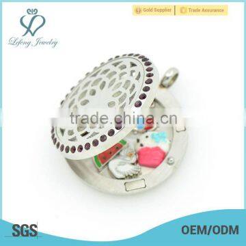 Top Sale Essential Oil Diffuser Locket,flower Shaped Pendant Necklaces,perfume Locket Wholesale photo-4