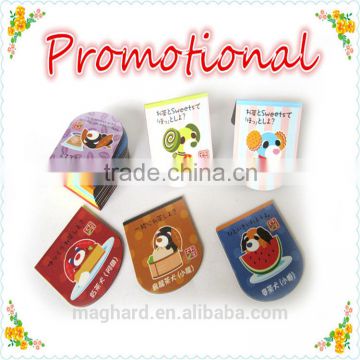 Alibaba china factory OEM Chiristmas craft paper folding Magnetic custom Bookmarks clips