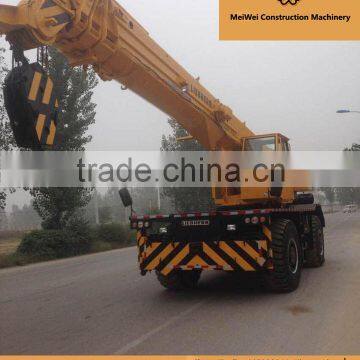 used Liebherr 50t rough terrain crane for sale in china,mobile crane