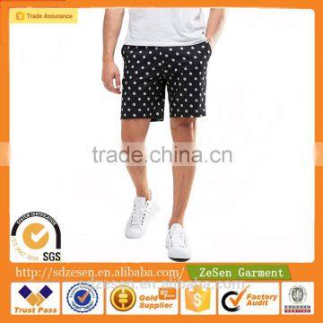 China Factory Wholesale Casual Printed Skinny Smart Shorts For Men