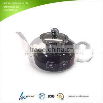 Hot Selling High Quality Colored Glass Pots