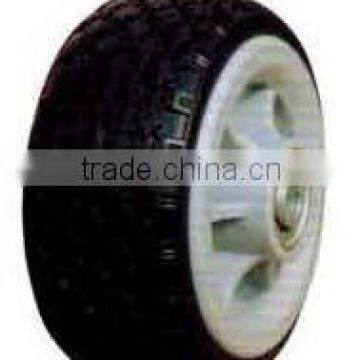 PU-1004 8"X 2.50-4 SUPER Quality Cheaper Price ANY Colour Europe Panama Market PU Wheels photo-3