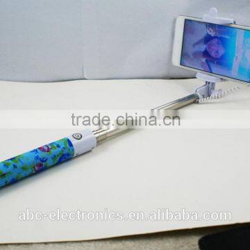 Monopod Cable Wired Selfie Stick Sefie for Mobile Phone Camera Antiskid Pattern Monopod photo-4