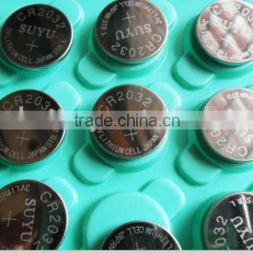 cr2032 button battery/cr2032 3v rechargeable lithium battery cr2032