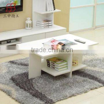 melamine modern wood coffee table SSJG-5424