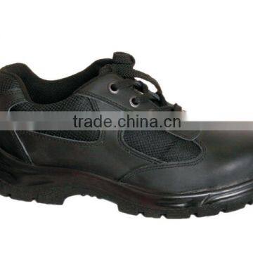 2015 low cut safety shoes with steel toe, classic, black, MTW-600