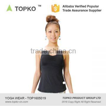 TOPKO Wholesale High Quality Yoga Tank Top Women Yoga Wear