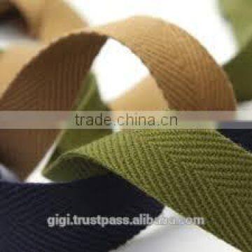 High Density Herringbone Tape / Herringbone Cotton Tape