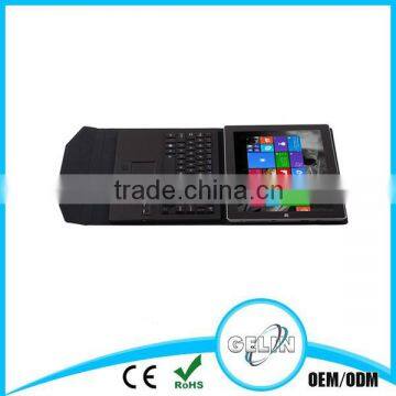 Folding wireless bluetooth keyboard with PU cover