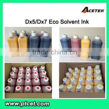 Acetek Brand Inks For Leather Printing Eco Solvent Ink for Mu-toh DX5/6/7