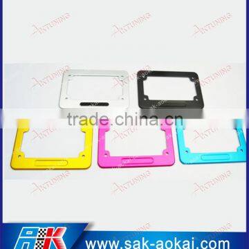 Universal Motorcycle License Plate Frame Metal