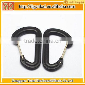 Yukai Pom Material Black Carabiner,plastic Carabiner With Wiregate photo-3
