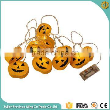 Small Handmade Orange String Paper Lantern Halloween