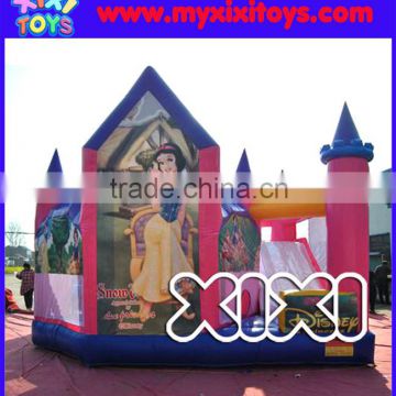 Kids inflatable jumping trampoline, inflatable bouncy castle