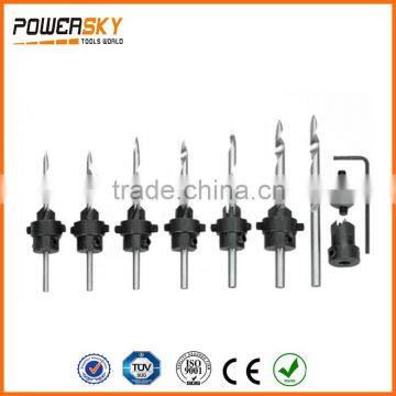 7Pcs Countersink Drill Bit Set For Woodworking