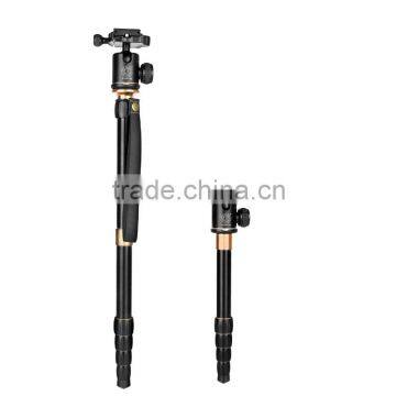 QZSD-Q278 Pro Portable Tripod Monopod Ultra Aluminium Q666 For SLR Camera Traveling Kamerastativ Photo Studio Accessories photo-4