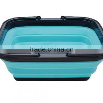 take away silicone collapsible folding picnic basket