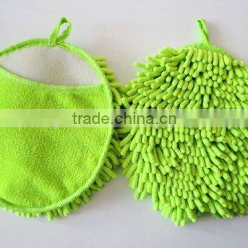 Chenille cleaning glove