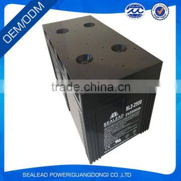 Wholesale long life 2V 2500AH SMF Battery for ship system