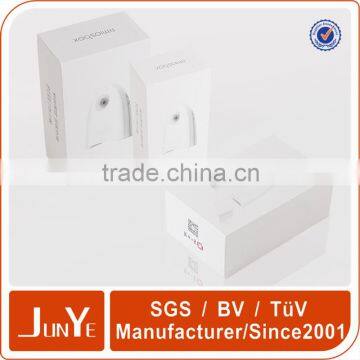 Factory Design White Rigid Box With Die Cut Paper Insert photo-3
