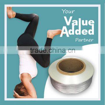 China and Korea Spandex Yarn raw white for yoga clothes