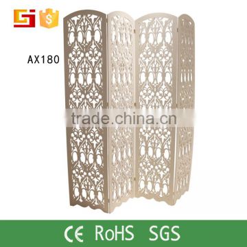 Decorative partition screen, restaurant wall divider, antique room divider