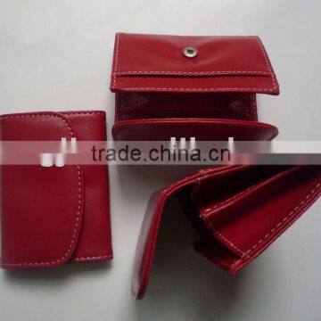 ZJ-W-01004 Red PU Wallet