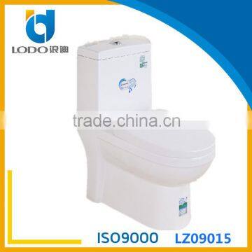 Henan Lodo Ceramics sanitary toilet set in bathroom toilet