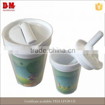 double wall 300ml CE cheap new plastic children's cup