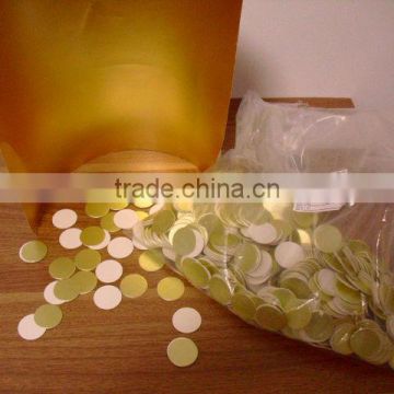 pet aluminum foil seal wad for palm oil