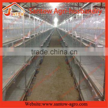 Durable Broiler Battery Cage / Layer Chicken Battery Cage / Automatic Poultry Layer Cages System