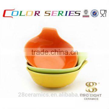 Wholesale guangzhou ceramic, colorful unique design stone bowl