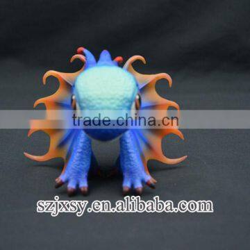 Custom Movie Character Cartoon Bule Dragon Model photo-2