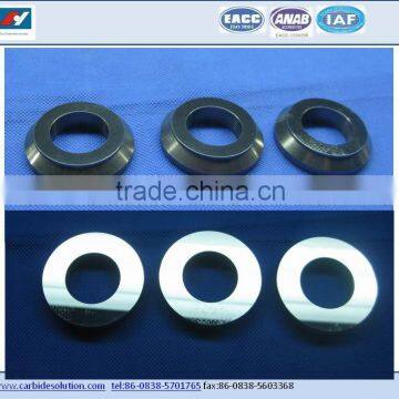 Tungsten carbide pumps shaft seal rings