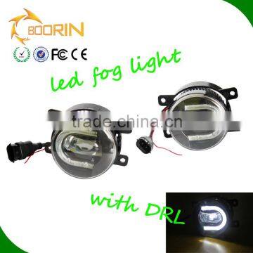 Guangzhou manufacturer 3.5 inch c-ree auto led fog lamp 1500-1800lm cover drl daytime running light