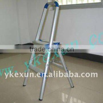 2 to 5 steps handrail folding aluminium ladder