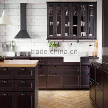 LB-JH1004 wooden kitchen cabinet of china solid wood kitchen cabinet