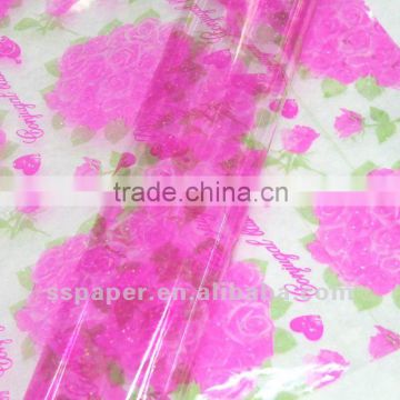 opp film wrapping paper colored cellophane paper