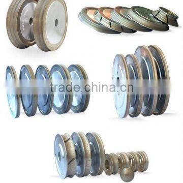 double recesses grinding wheels